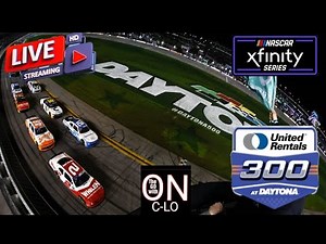 🔴United Rentals 300 at Daytona. Live Nascar Xfinity Series. Live Leaderboard