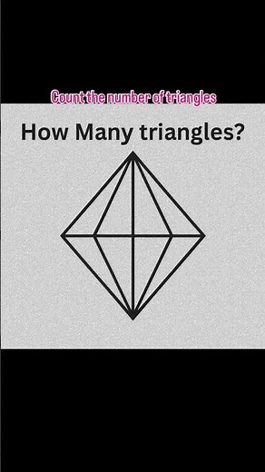 Count the Number of Triangles 🔺🧠 | Can You Get It Right?