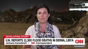 U.N. reports 11,300 flood deaths in Derna, Libya