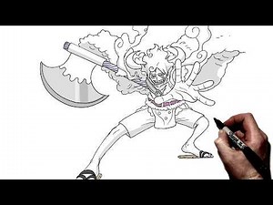 How To Draw Luffy Elbaph Gear 5 | Step By Step | One Piece