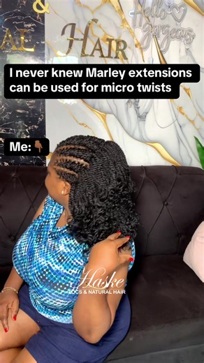 Micro Twists: Versatile Styles with Marley Extensions