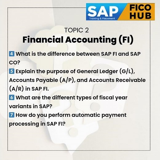 SAP FICO HUB Interview Questions