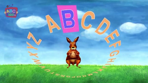 The ABC Song with Jumping Kangaroo | Learning ABC's | ABC Kid TV Nursery Rhymes & Kids Songs