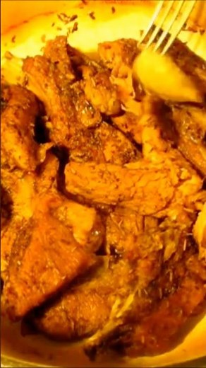 HERB RUBBED COUNTRY PORK RIBS 😋 So YUMMY 😍 #food #cooking #meat #recipe