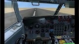 【FSX环非飞行】西班牙空军专机 CaptainSim B707 手动降落尼日尔尼亚美