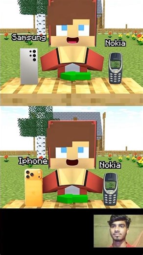Nokia Vs Samsung And Iphone, Mikey & JJ -Minecraft Animation