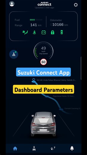 👆 Suzuki Connect App Features