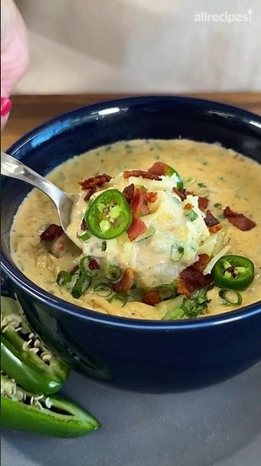 Jalapeno Popper and Potato Chowder
