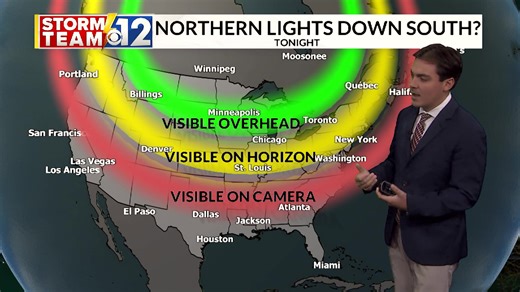 12:00 PM Wednesday Weather update