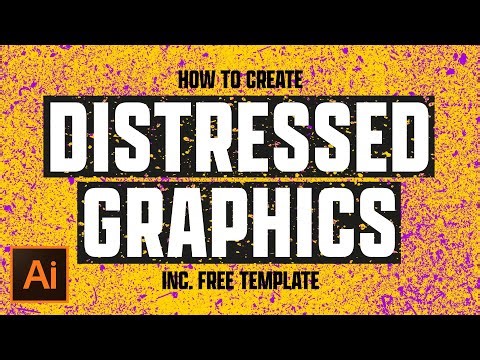How to add TEXTURE to TEXT and LOGOS in ILLUSTRATOR
