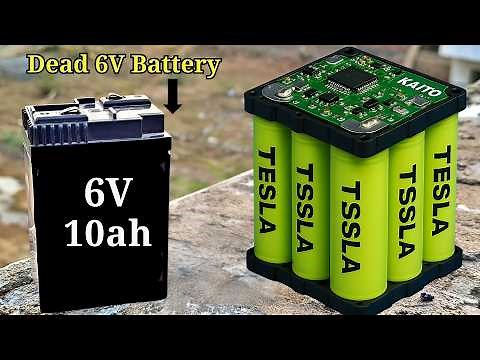 How to Revive a Dead 6V Battery – Easy Fix Anyone Can Do! 💡 Genius Repair Trick!