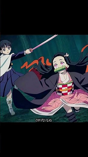 Nezuko cute moments 🥰🎀 #demonslayer #foryou #tanjiro #kimetsunoyaiba #shorts