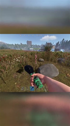 Metal detecting is OP in Rust #rust #metaldetecting #gaming #rustclips #sheldonchurch