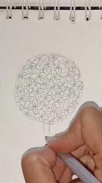 Drawing hydrangea flowers full video on this channel click profile #draw #drawingvideo #easydrawing