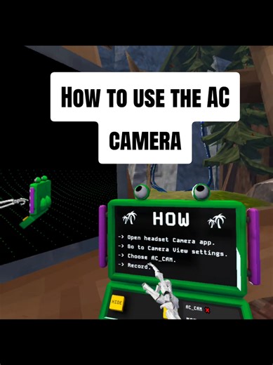 Tutorial sobre cómo usar la cámara AC