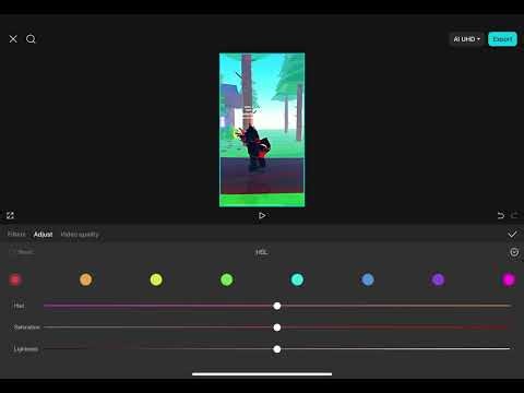 Tut on how to add shaders on Capcut
