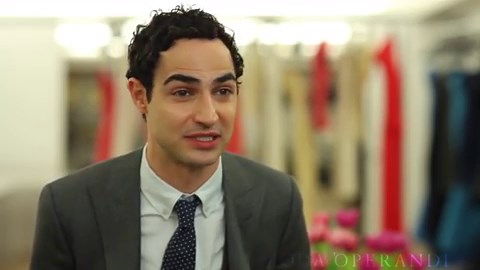Zac Posen talks about his first ever runway show