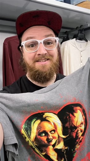 Ian Brown on Instagram: "Chucky and Stranger Things Valentine’s Day shirts at Target #chucky #horrror #strangerthings #walmart #valentinesday"