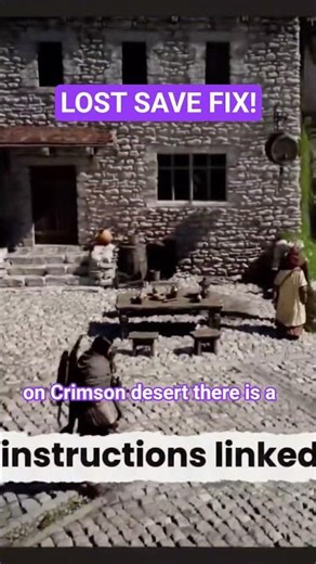 Lost Save Fix!