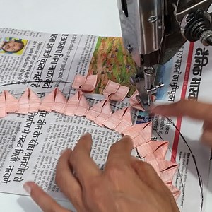 440K views · 10K reactions | कपड़े की पट्टी से बनाए गले का बहुत सुंदर डिज़ाइन जो सबको पसंद आएगा | beautiful neck design with fabric patti #design #suitdesign #cutting #sewing #tailor #machine #neckdesign #palazodesign #pearldesign #dresses | Sarabjit Kaur Saini | Facebook