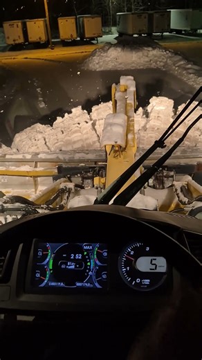 plowing 8 Inches of Snow in Augusta, Maine