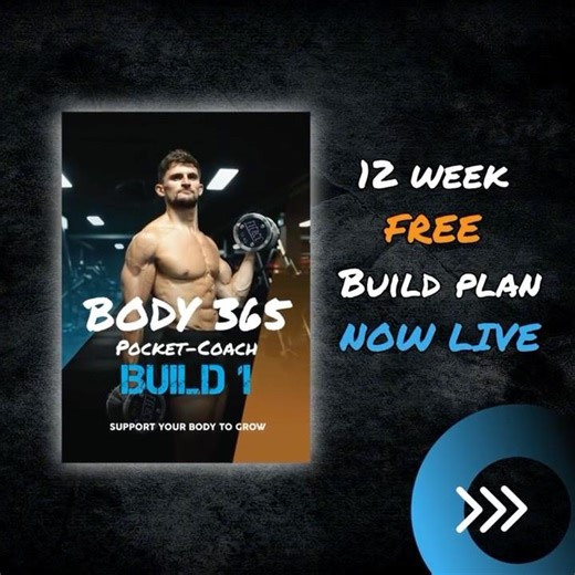 ❗️Link in bio❗️FREE 12 week build plan now LIVE!