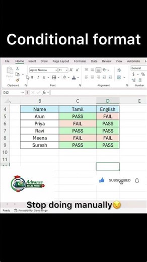 how to highlight cells based on text using Conditional Formatting in Excel