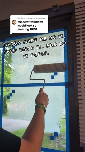 Learning Window Frosting with Minecraft - COF Family Fun