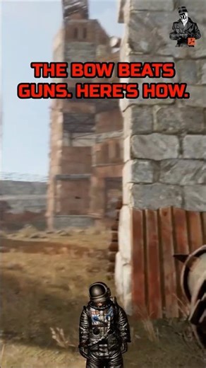 COMPOUND BOW ONE TAPS HAZMAT PLAYERS #rust #rustgame