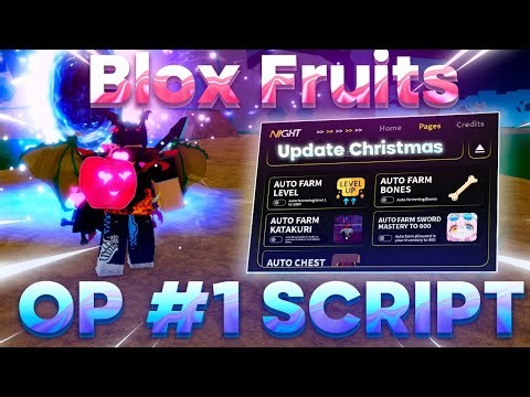 Blox Fruits Script *NO KEY* — Control Update, Auto Farm, Auto Dungeon, Next Floor, Candy Farm! 🌐