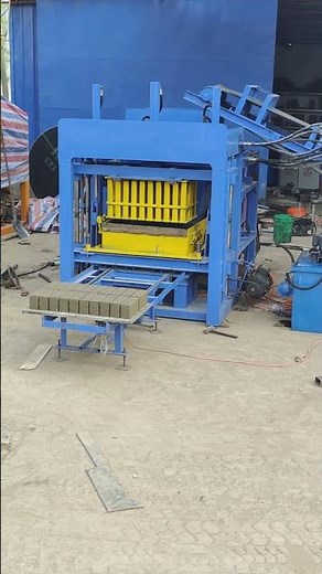 hydraform semi automatic cement brick making machine for hollow blocks and solid bricks #investment