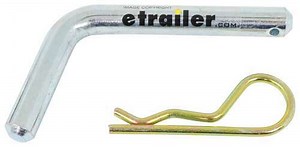 Hitch Pin and Clip for 1-1/4" Hitches - 1/2" Diameter x 2-3/8" Span JR Products Hitch Pins and Clips