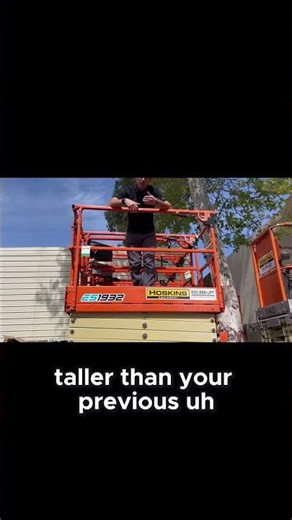 HOW to COLLAPSE Scissor Lift RAILS?? Aerial Lifts #scissorlift #construction // ‪@RyansLiftLab‬