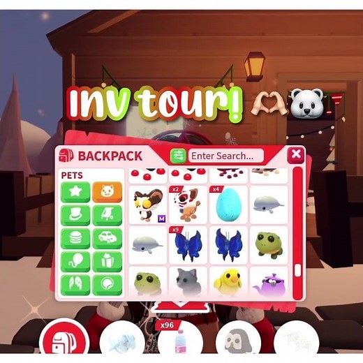 INV TOUR! 🫶🏻🐻‍❄️ (not trying to brag) #subscribe #roblox #roblox #adoptme #tradinghub