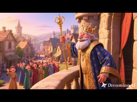 Old King Cole and the Royal Bus Parade | Regal Nursery Rhyme for Kids | Fun Parade Song for Toddlers