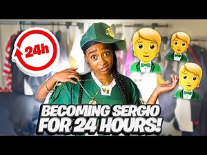 BECOMING SERGIO FOR 24 HOURS 🧑🏽‍💼😱..