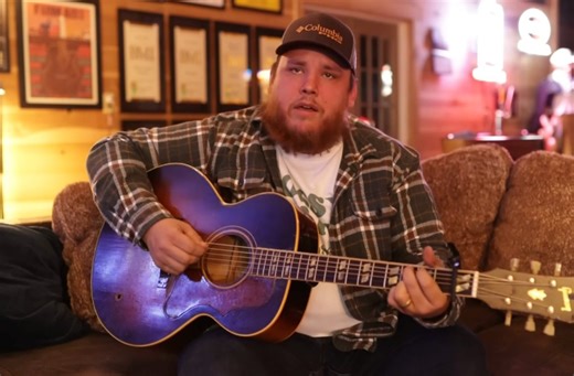 Luke Combs Shares Acoustic Video Of “Ever Mine” In Honor Of Veterans Day, A Beautiful Unreleased Song About A Combat Soldier Writing Letters To His Love | Whiskey Riff