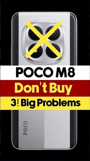 ❌️ Don't Buy Poco M8 5G : 3 Big Problems