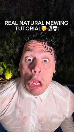 Real natural mewing tutorial🤫🧏🏻‍♂️💀#real #natural #mewing #tutorial #stepbystep #shelove
