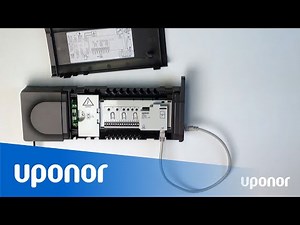 Uponor Smatrix Wave PLUS controller X 165 and and Uponor Smatrix Wave slave module M-160