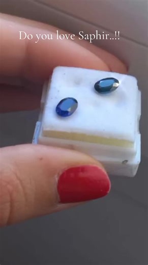 Do you love bleu Sapphire? Saphir bleu disponible. #saphir #sapphire #precious #jewelry #jewellery #jewelrybusiness #buynow #gemstones #pierreprecieuses #canada #tunisie #usa_tiktok #arabtiktok #asmr #sale #video #viralditiktok