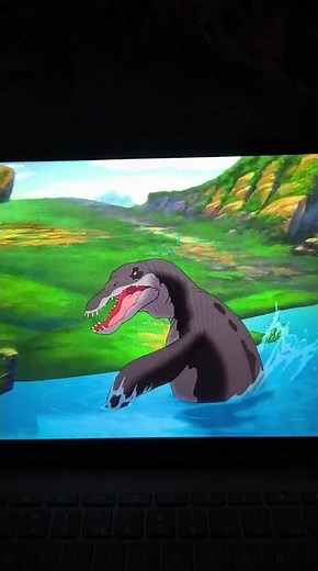 The Land Before Time The Journey to big Water Cera says that there should got near the new water
