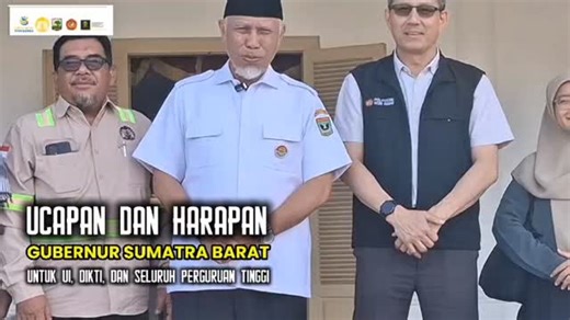 DRRC UI on Instagram: "Perwakilan Universitas Indonesia (@univ_indonesia), Politeknik Negeri Padang (@politekniknegeripadang_pnp), dan Universitas Diponegoro (@undip.official) menyampaikan laporan hasil program tanggap darurat bencana kepada Gubernur Sumatra Barat, Mahyeldi Ansharullah (@mahyeldisp). Selepas berdialog dan melaporkan pencapaian di lapangan, gubernur (@mahyeldisp) menyampaikan apresiasi dan rasa terima kasih untuk tiga perguruan tinggi yang hadir juga khususnya terhadap Kemendikti