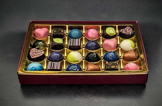 Handmade Artisan Luxury Chocolates - Creative Intriguing Flavours Gift - Etsy UK
