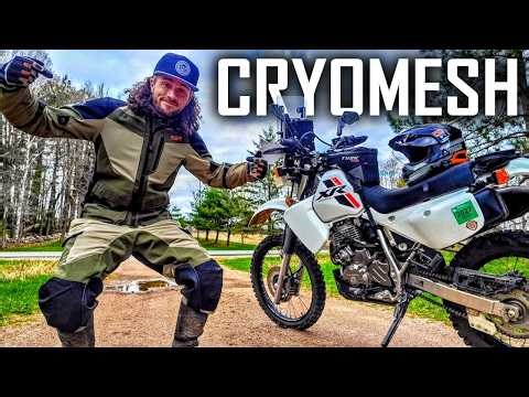 New Hot-Weather Mesh ADV Gear That's Waterproof & Windproof?! | Cryomesh In-depth Review & Test Ride