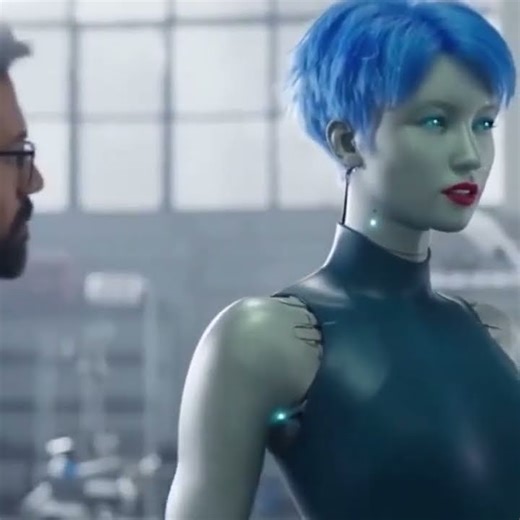 Humanoid Girl Robot Testing By Technician #Robotics #RobotCompanion #RobotGirl