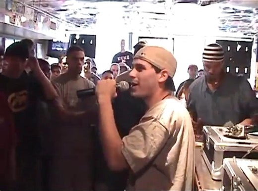 @dilatedpeoples in-store #fatbeats on the New York stop of their Word Of Mouth tour. August 1999, the bill also included @thejurassic5, @thebeatjunkies and @djeclipsersc #FatBeats30 | Fat Beats