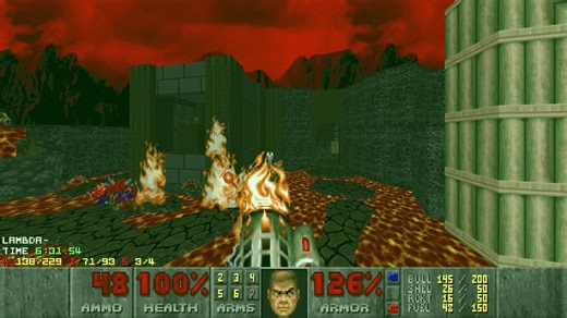 【毁灭战士】Legacy of Rust MAP04 UV难度 全100%通关