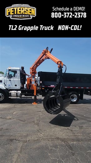 🚛 Book a Non-CDL Grapple DEMO! Thinking about adding a grapple truck to your fleet? Need a grab and go truck for ANY operator? Now’s the perfect time to schedule a hands-on demo with a Best Equipment expert and experience the power of the Petersen TL2 in action. 🔴 NOPE...No CDL Required! Invite crew to try ✅ Get behind the claw ✅ Learn the controls and features ✅ Visit a live cleanup site to see real-world performance ✅ Section 179 qualifier (BIG tax savings!) But hurry—demo season 🌞🥶 won’t 