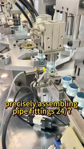 Fully Automated Screw Locking & Assembly #machine #coldmilling #factory #cncmill #copper #automobile